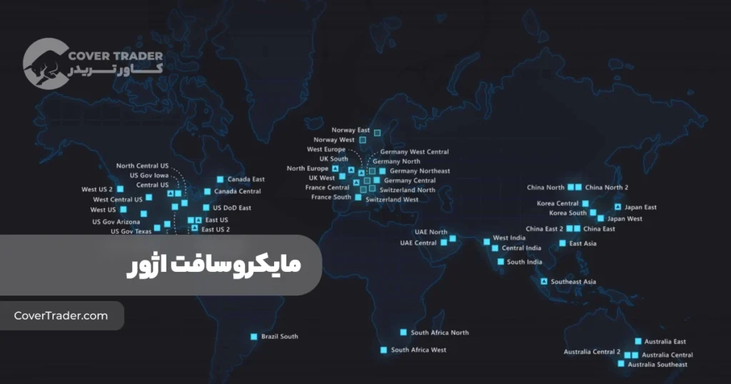 دیتاسنتر Microsoft Azure خدمات، تعرفه و روش استفاده | کاور تریدر